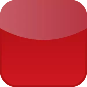 Červená ikona vektorové grafiky
