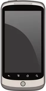 Touchscreen telefoon vector afbeelding