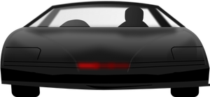 Kitt car vector clip art
