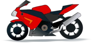 Motorcykel vektorbild