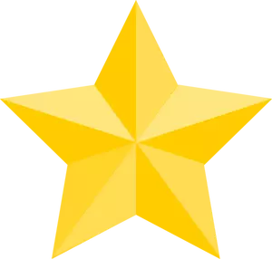 Żółta gwiazda ikona
