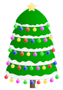 Árbol de Navidad gráficos vectoriales