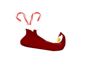 Grafika wektorowa boot elfa