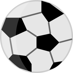 Soccer ball cartoon clip art