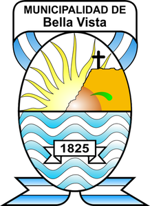 Vector image of emblem of the municipality of Bella Vista