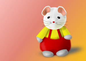 Malá myš Klipart