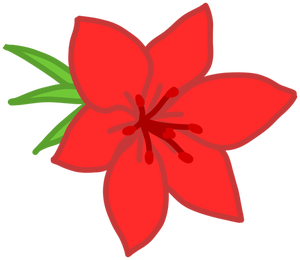 Bild von blooming rote Blume