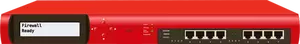 Red Firewall Appliance Vector Clip Art