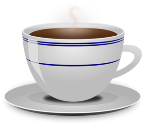 Imagine vectorială de ceaşcă de cafea