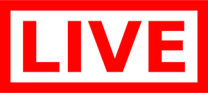 Live stamp vector drawing
