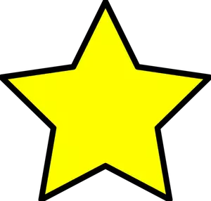 Imagem da estrela amarela