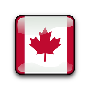 Canadian flag symbol