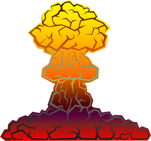 Immagine di esplosione nucleare