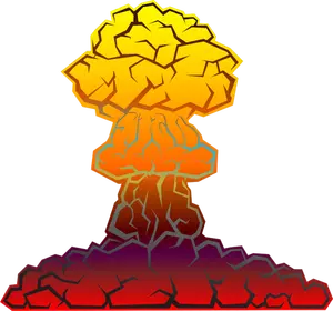 Nuclear explosion image
