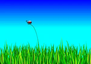 Grass with bug