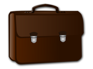 Briefcase vector image