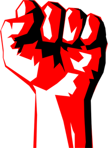 258 free raised fist vector Public domain vectors