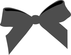Gambar vektor hitam dasi kupu-kupu