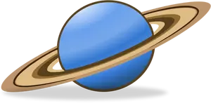 Vektor ClipArt-bilder av planeten Saturnus ikonen