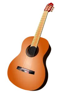 Классическая гитара векторное изображение