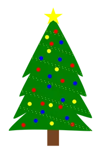Ilustración del árbol de Navidad