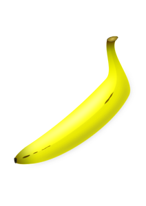 Vektori clipart suoramuotoinen banaani