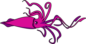 Vector de la imagen de calamar