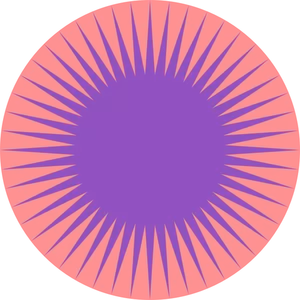 Geometrische kleur ster vector illustratie