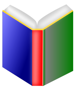 Boken ikon vektorbild