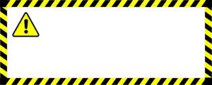 Warnung-Aufkleber-Vektor-Bild