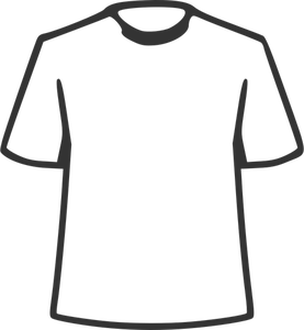 Simple outlined shirt