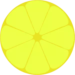 Lemon profile vector image