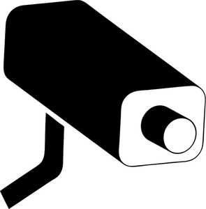 Immagine vettoriale fotocamera avviso simbolo