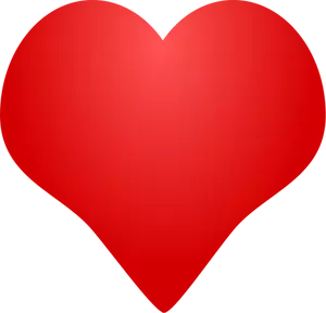 Ilustraţie de inimă roşie