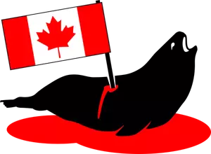 Nożem Canadian seal