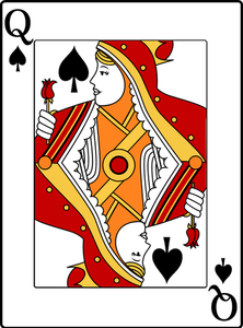 Queen of spades image