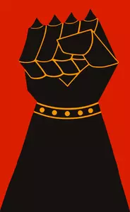 Power Fist Vector Illustration