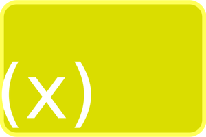 Disegno vettoriale di funzione giallo icona