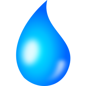Grafica vettoriale di goccia d'acqua