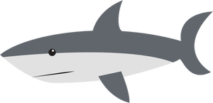 Cartoon shark