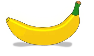 Gul banan
