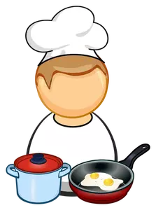 Chef cooking