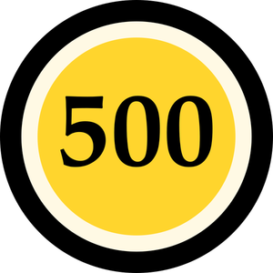 500 का सिक्का