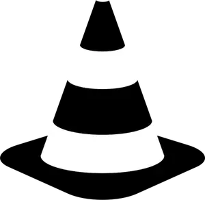 Ícone de cone de tráfego