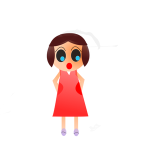 Animated girl