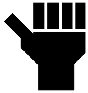 Mustan käden symboli