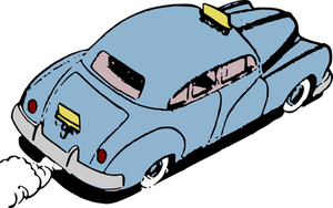 Ретро автомобиль векторное изображение