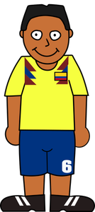 Jucător de fotbal columbian