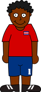 Jugador del balompié de Costa Rica