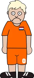 足球运动员从荷兰